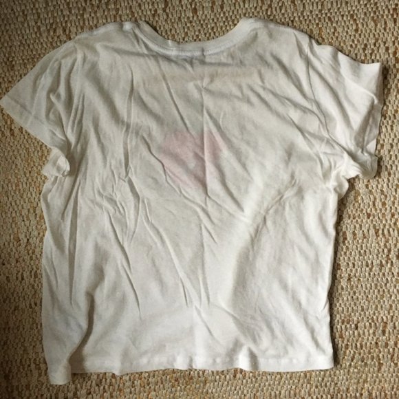 AGOLDE Cherry Baby Tee - Sz L - Picture 8 of 8